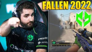 O Último ano do FALLEN no CSGO... BEST OF FALLEN 2022 - (Melhores Momentos, Clutches, AWP, Taps!