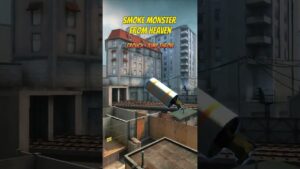 SMOKE MONSTER FROM HEAVEN #shorts #csgo