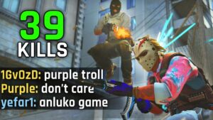 Trying to win with a GRIEFER in FACEIT level 10