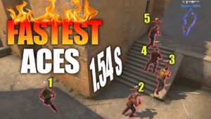 WHEN CS:GO PROS KILL THE WHOLE TEAM UNDER 5 SECONDS! (FASTEST ACES)