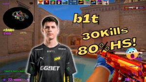 b1t 30Kills 80%HS (Anubis) @ FACEIT ranked / Jan 11, 2023 / CSGO POV