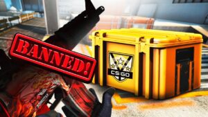 ABRIENDO LA CAJA CON LA SKIN BANEADA DE CSGO