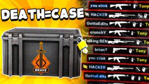 CSGO BUT EVERY DEATH I OPEN A BRAVO CASE...