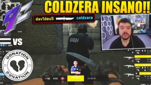 FOI ZOAR O COLDZERA e deu MUITO ruim.. 00NATION vs 9Z - MELHORES MOMENTOS - BLAST Paris Major | CSGO