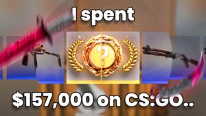 I spent $157,000 on CS:GO and unboxed these knives