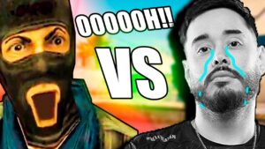 Jugué contra PROFESIONALES de CSGO y les Gané