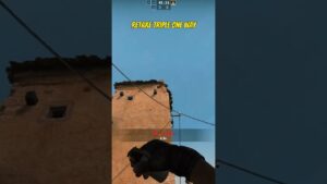 RETAKE TRIPLE ONE WAY ON DUST 2 #shorts #csgo