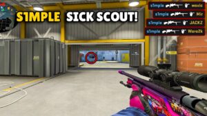S1MPLE Hits Sick Scout Shots! ZYWOO incredible Awp Clutch! CSGO Highlights