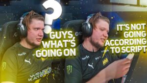 S1mple Can't Believe What's Happening! TeamSpeak NaVi vs. G2 IEM Katowice 2023 | CS:GO