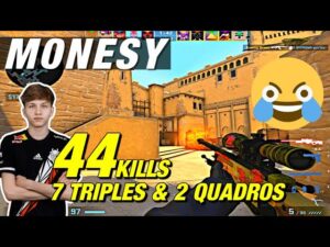 m0NESY INSANE mirage faceit game! (44 frags)!🥵 CSGO m0NESY POV