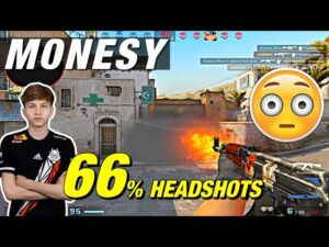 m0NESY dust2 faceit game! 66 HS! 🔥CSGO m0NESY POV