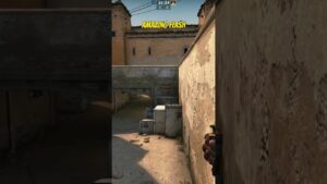 AMAZING FLASH ON DUST 2 #shorts #csgo
