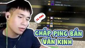 (CSGO) DEV CHẤP PING FACEIT LV10 VẪN VẢ MỒM NHƯ CƠM BỮA