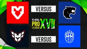ESL PRO LEAGUE - S17 - Grupa B -  MOUZ vs FURIA | Heroic vs BIG - TV Arena Esport