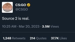 It will be called Counter-Strike 2.