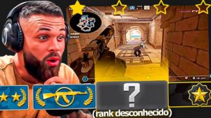 Tente ADIVINHAR a PATENTE deles no CSGO com apenas UMA JOGADA (mini game Rankdle)