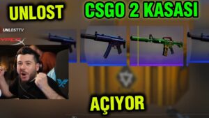 UNLOST CS GO 2 NUN İLK KASASINI AÇIYOR
