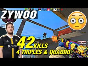ZywOo vertigo faceit game! 42 frags! 🔥 CSGO ZywOo POV
