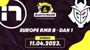 BLAST PARIS MAJOR 2023 - EUROPE RMR B - Vitality vs NIP | ENCE  vs forZe | G2 vs iNation