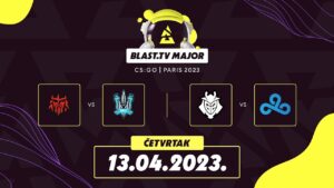 BLAST PARIS MAJOR 2023 - EUROPE RMR B - forZe vs Monte | G2 Esports vs Cloud9