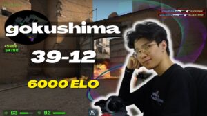 CSGO POV | 6000ELO - gokushima (39-12) Dust 2 POV | FACEIT Ranked | Apr 27, 2023