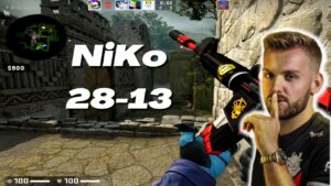 CSGO POV | G2 NiKo (28-13) ancient POV | FACEIT Ranked | Apr 22, 2023