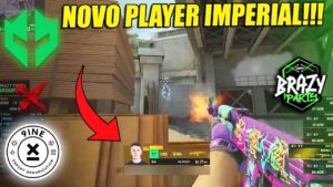 ESTREIA NOVO TIME! Imperial vs 9INE - Brazy Party 2023 - CSGO MELHORES MOMENTOS
