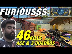FURIOUSSS INSANE matchmaking game! 46 frags!🥵CSGO Furious POV