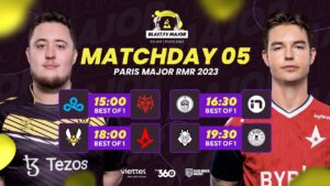 🔴LIVE: BLAST PARIS MAJOR 2023 BẢNG B RMR CHÂU ÂU - NGÀY 1 | CỐ NHÂN TÁI NGỘ!