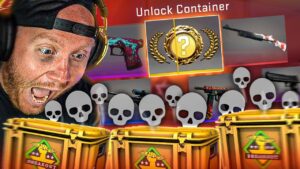 OPENING BREAKOUT CASES EVERY TIME I DIE IN CSGO...