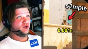 S1MPLE SHOWS HOW TO FERRARI PEEK IN CS2! SCREAM IS BACK FOR COUNTER-STRIKE 2! CSGO Twitch Clips