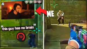 "THIS GUY HAS NO BRAIN" - CS:GO Highlights w/ Reactions)