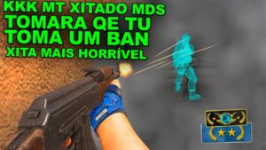 Voltei XITADO na SÉRIE do OURO ao GLOBAL no CSGO - Fui chamado de HACK dps dessas BALINHAS (upei?)