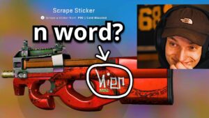 most racist signature sticker in csgo...