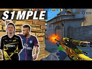 s1mple plays with NEYMAR and drops 42 frags 🔥 CSGO s1mple POV