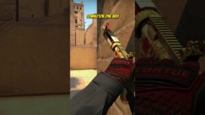 CONNECTOR ONE WAY SMOKE ON MIRAGE #shorts #csgo