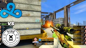 CRAZY GAME!! - Cloud9 vs 9INE - HIGHLIGHTS - Brazy Party 2023 | CSGO