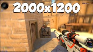 CS:GO : Resolution 2000x1200