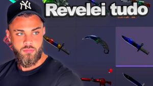 Meu INVENTÁRIO de R$ 200.000 em SKINS no CSGO sem GASTAR 1 CENTAVO (abri o jogo)