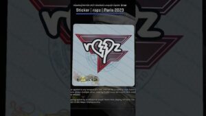 NEW STICKERS!! FAZE CSGO REACTION TO BLAST PARIS MAJOR STICKERS #shorts #csgo