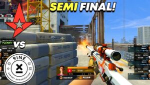 SEMI FINAL! - Astralis vs 9INE - HIGHLIGHTS - Brazy Party 2023 | CSGO