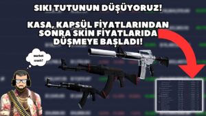Skin fiyatları düşüyor! Büyük market patlaması yaşanabilir! CSGO/CS2 yatırım #cs2 #csgoinvesting