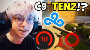 TENZ BACK TO CSGO - Level 10 FACEIT Like the Old Days w/ Fans! | C9 TENZ NEVER LEFT!?