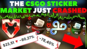 The STICKER Market JUST CRASHED, What Should You Do NOW? CS2/CSGO Investing