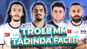 imoRR, TROLL MM FACEİT GİRİYOR GÜLME GARANTİLİ! w/İsmet, Cyber, Elprincipe | CSGO