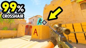 99,9% ACCURACY CROSSHAIR! - CS:GO BEST ODDSHOTS #717