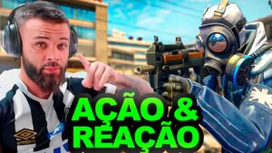 A IMPORTÂNCIA da AÇÃO & REAÇÃO no CSGO - Mostrei na PRÁTICA e dei MUITAS DICAS para UPAR de RANK