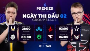 🏆 BLAST Premier Spring Final - Vòng bảng ngày 2 | Kình địch tái ngộ!
