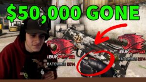 How to waste $50,000 in CSGO