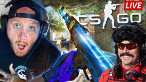 🔴LIVE - DOC AND TIM TAKE ON CSGO